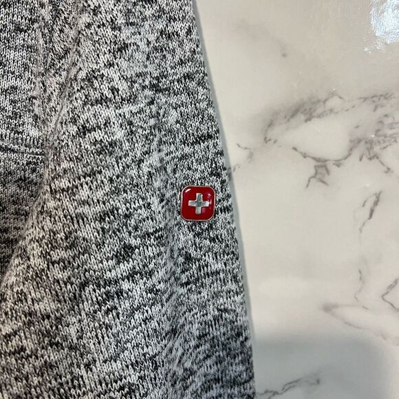 Swiss Tech Men’s Zip-Up Jacket Grey Size S New No Tag - Picture 4 of 8